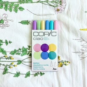 COPIC Ciao Alcohol Markers 6 set - Pastels